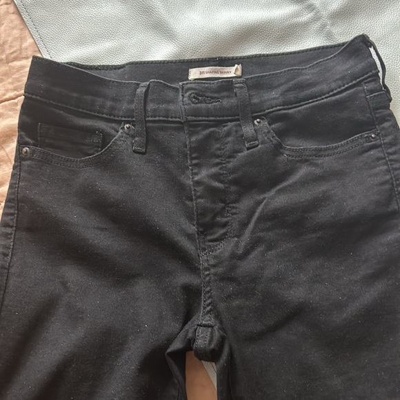 Levi’s 311 Shaping skinny jeans black 28 long - Picture 11 of 12